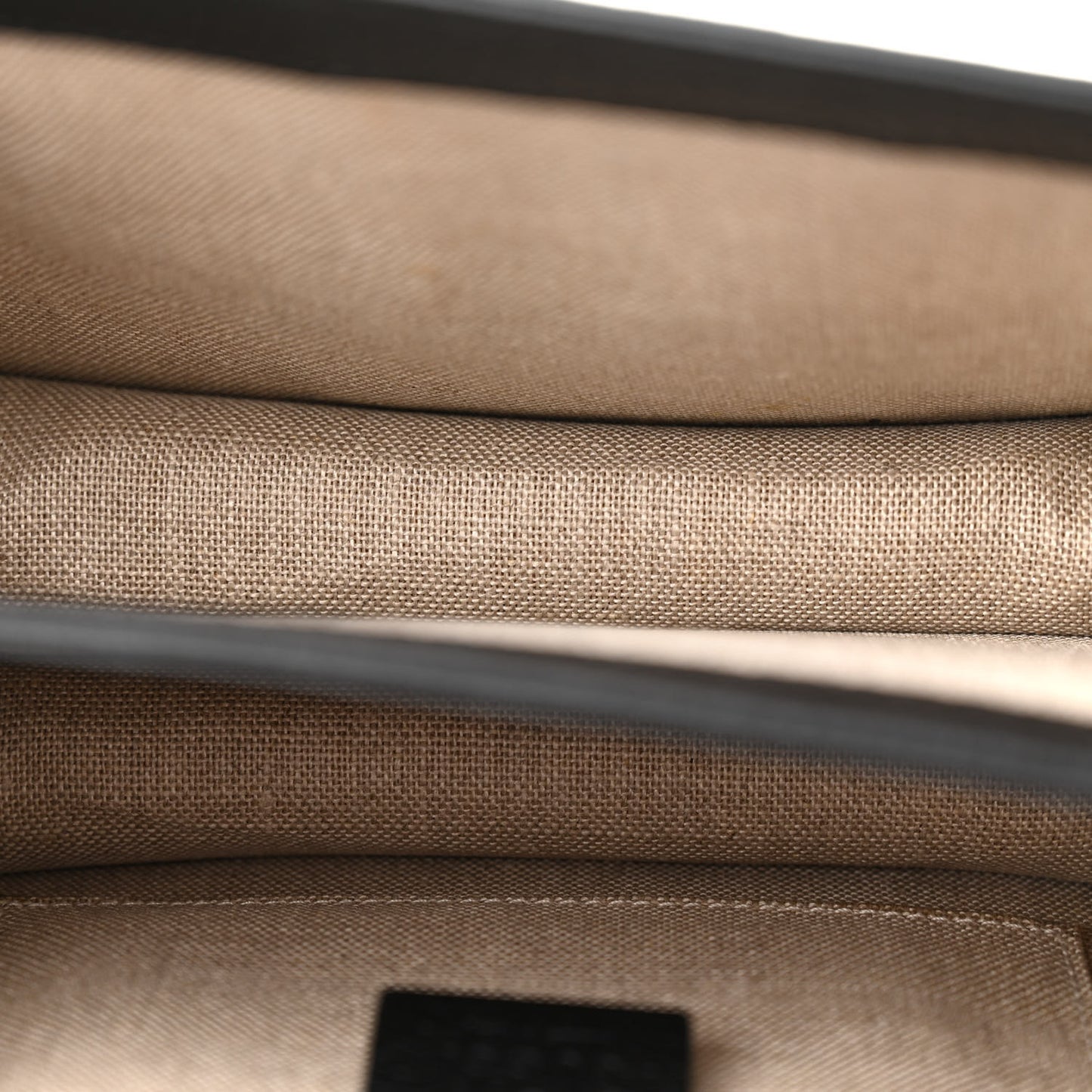 Dollar Calfskin Small Interlocking G Shoulder Bag Black