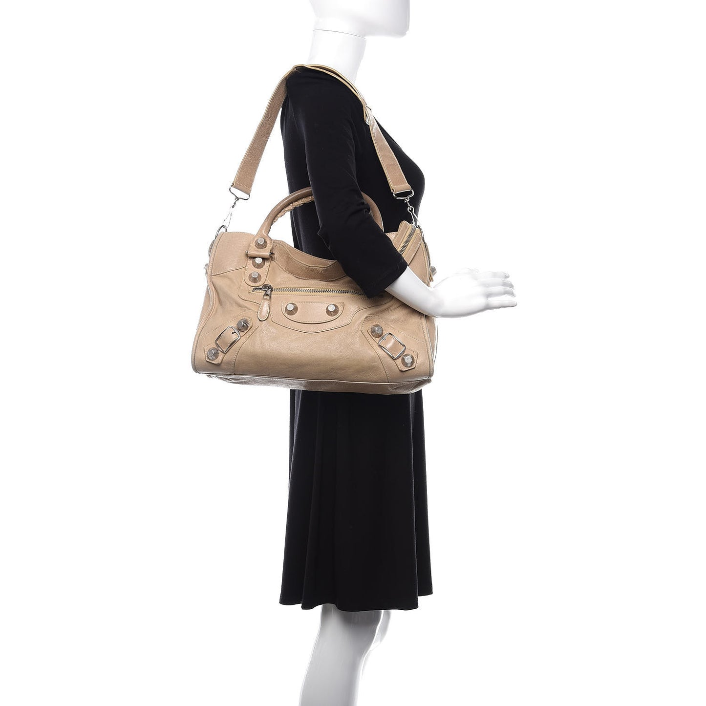Agneau Giant 21 Silver Hardware City Sahara