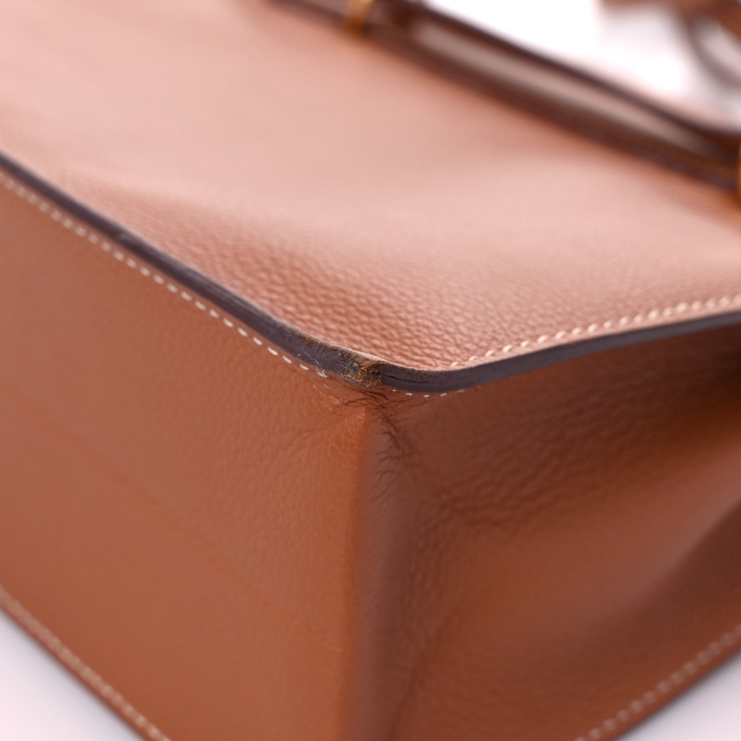 Hermes Evercolor Kelly Danse II Belt Bag Gold 11 of 18