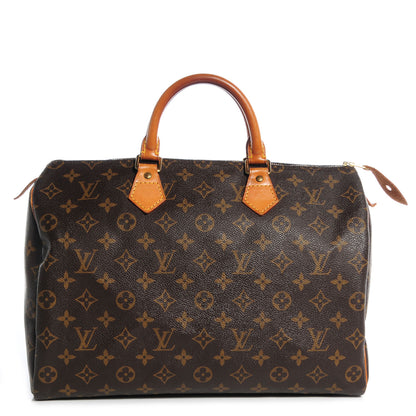 Louis Vuitton Monogram Speedy 35 1 of 7