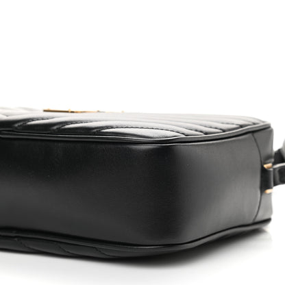 Saint Laurent Calfskin Matelasse Monogram Lou Camera Bag Black 10 of 10
