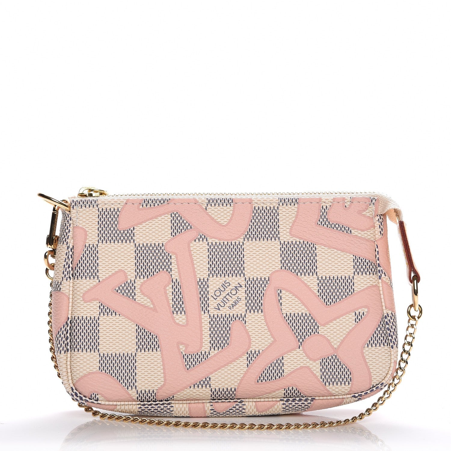 Louis Vuitton Damier Azur Tahitienne Mini Pochette Accessories 1 of 7