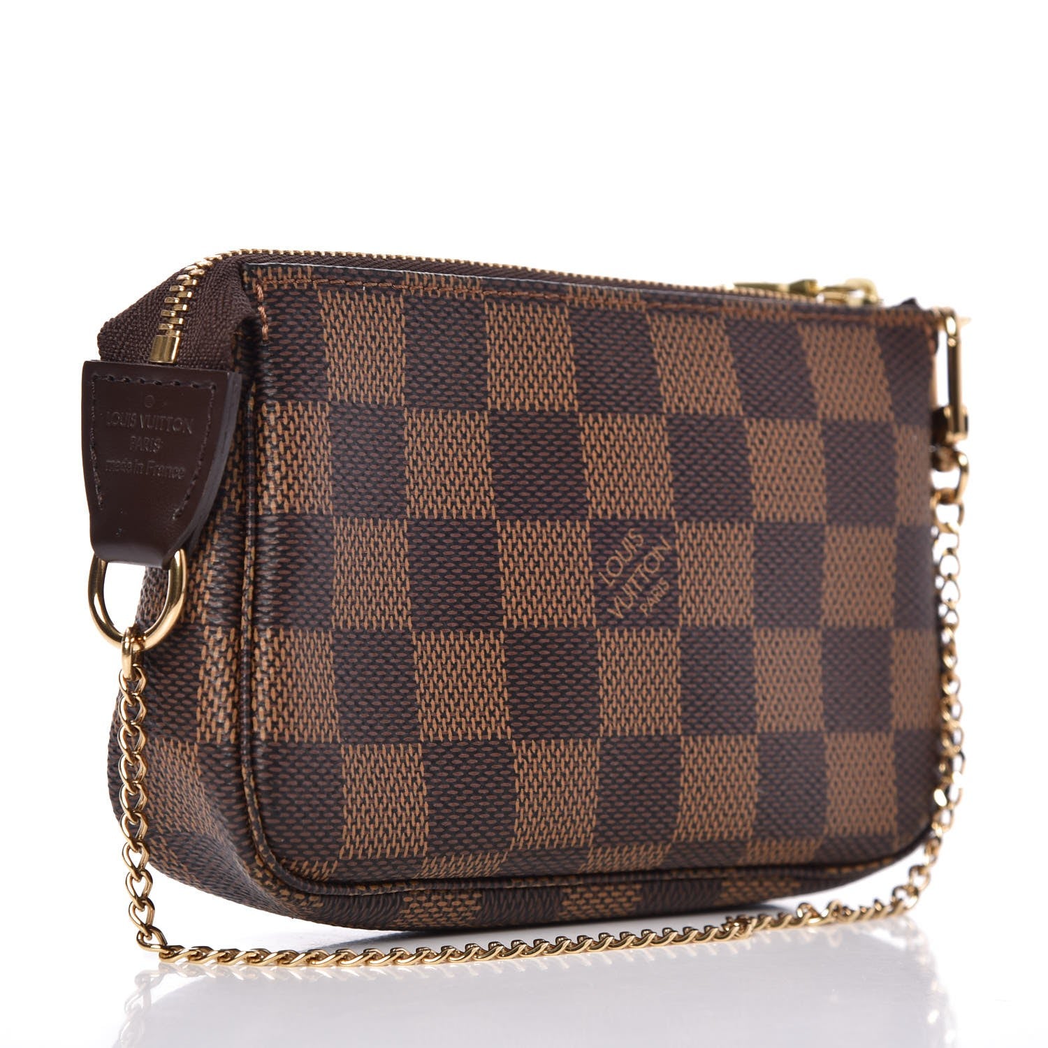 Louis Vuitton Damier Ebene Mini Pochette Accessories 3 of 7