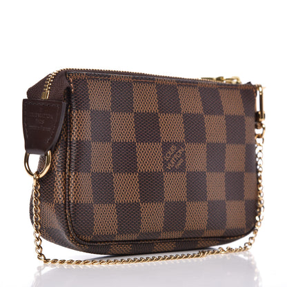 Louis Vuitton Damier Ebene Mini Pochette Accessories 3 of 7