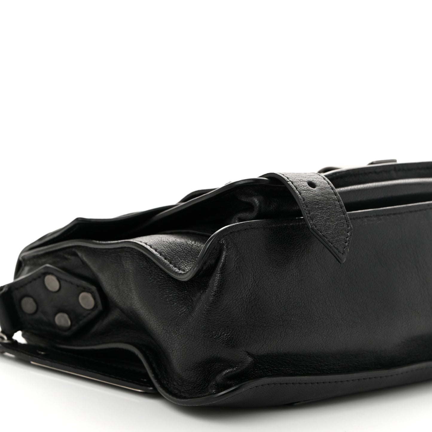 Lambskin Tiny PS1 Satchel Black