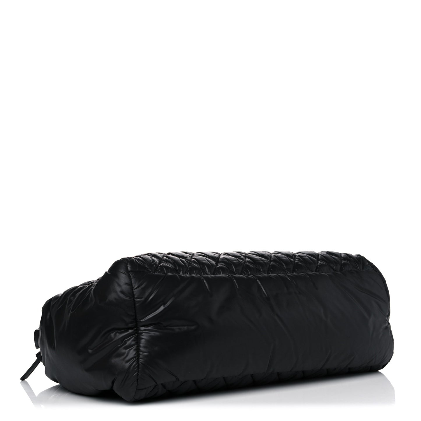 Nylon Coco Cocoon Zipped Tote Black