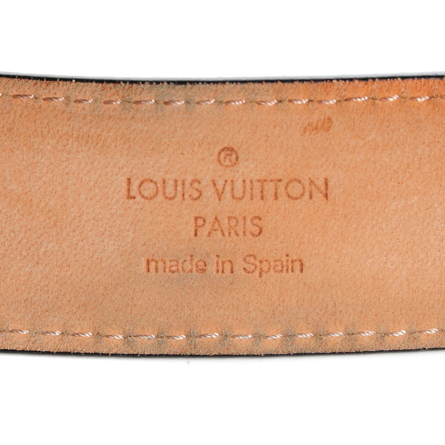 Louis Vuitton Epi Initials Belt 80 32 Black 6 of 7