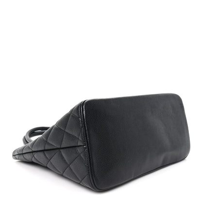 Chanel Caviar Quilted Medallion Tote Black 4 of 11