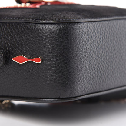 Christian Louboutin Suede Calfskin Love Rubylou Crossbody Black 9 of 11
