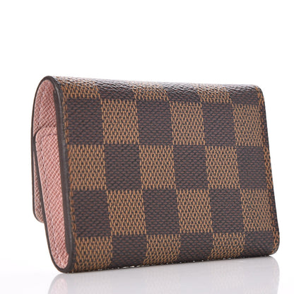Louis Vuitton Damier Ebene Multicles 6 Key Holder Rose Ballerine 3 of 9