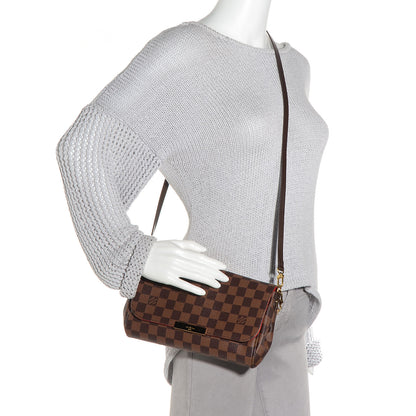 Louis Vuitton Damier Ebene Favorite MM 2 of 9