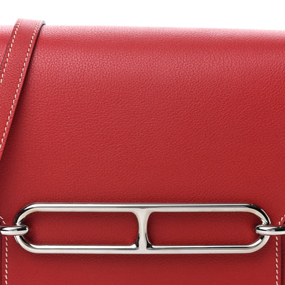 Hermes Evercolor Sac Roulis 23 Rouge Grenat 8 of 11