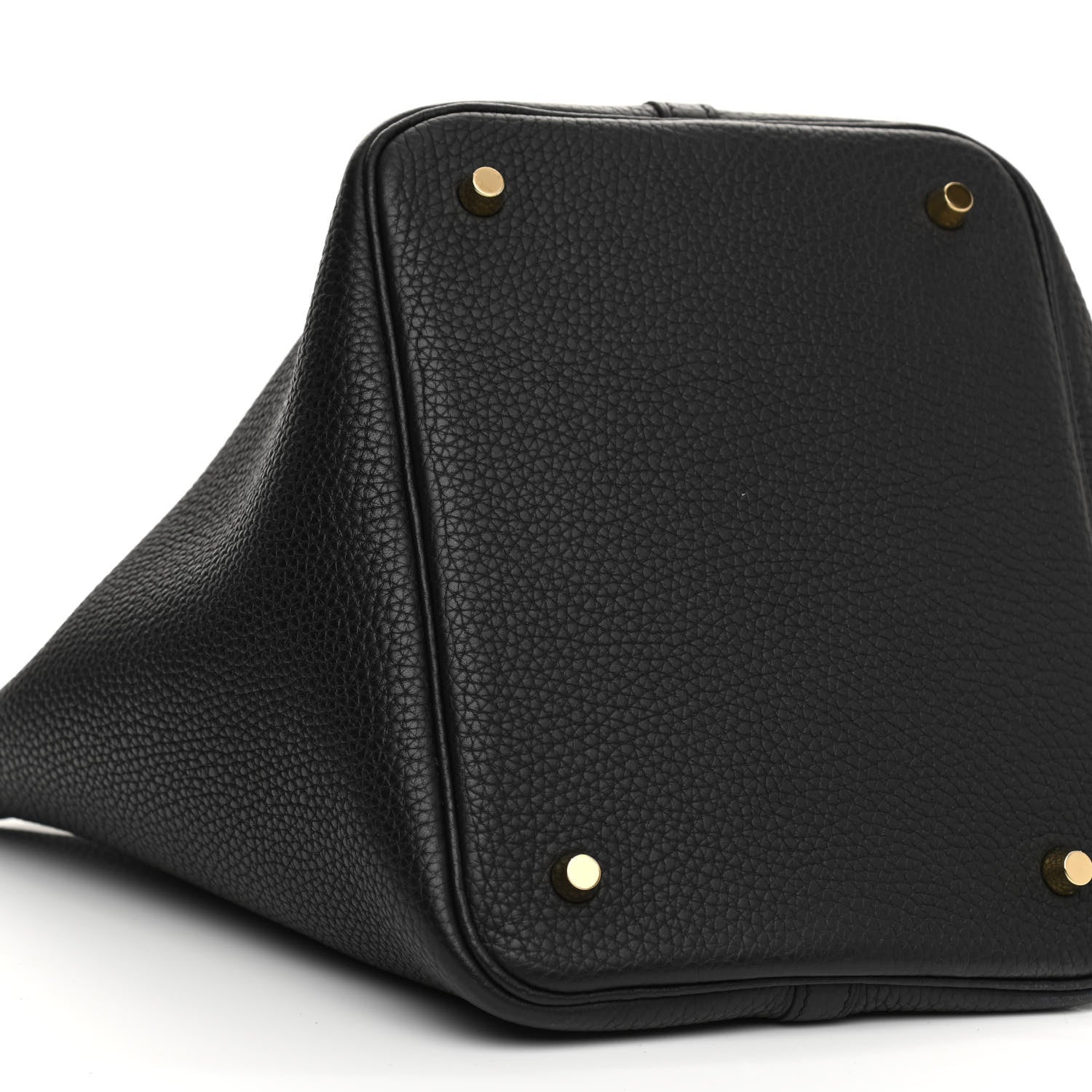 Hermes Taurillon Clemence Picotin Lock 22 MM Black 9 of 13