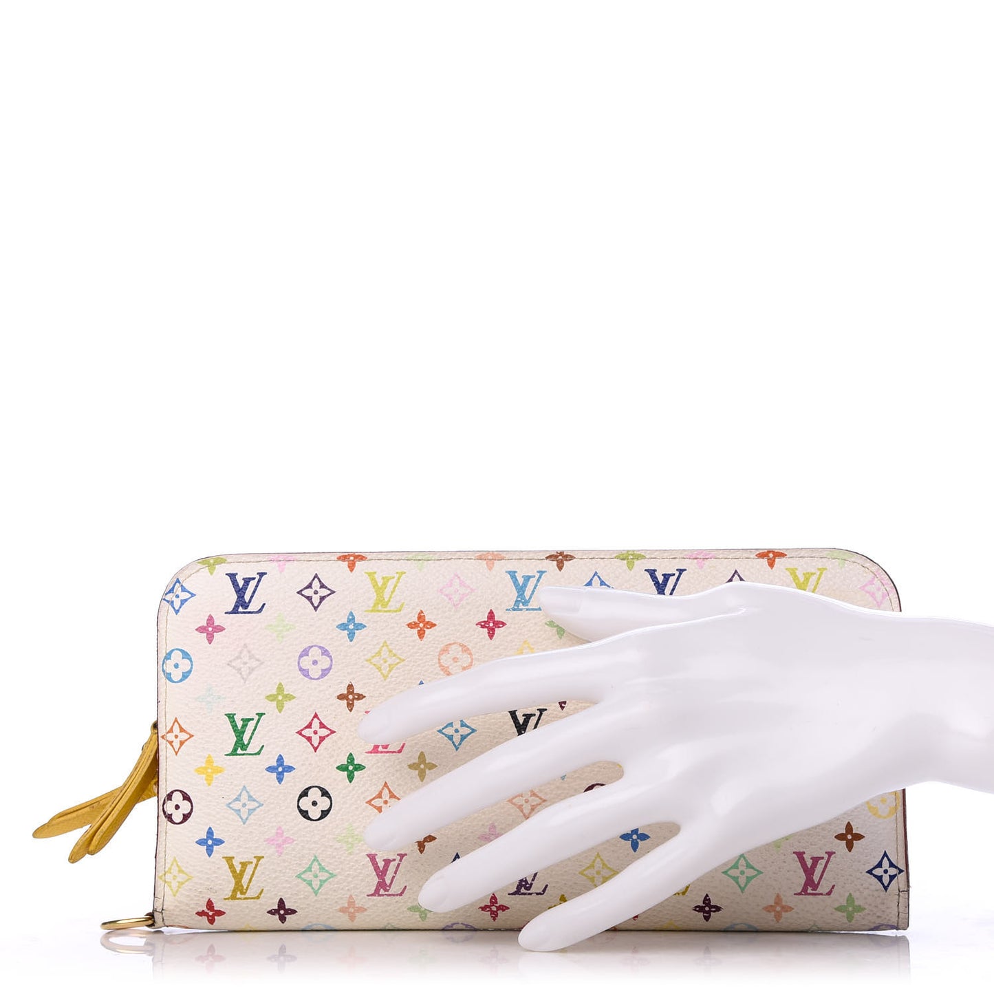 Monogram Multicolor Insolite Wallet White Citron