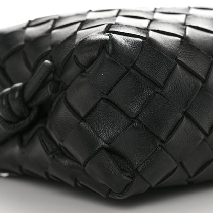 Bottega Veneta Nappa Intrecciato Mini Loop Camera Bag Black 8 of 9