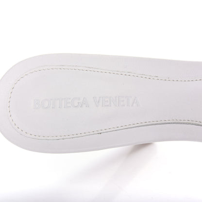 Bottega Veneta Nappa Matelasse Padded Mule Sandals 38.5 Optic White 8 of 10