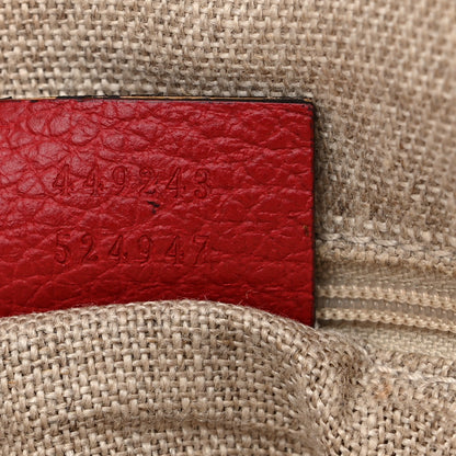 Gucci Monogram Medium Bree Shoulder Bag Red 6 of 14