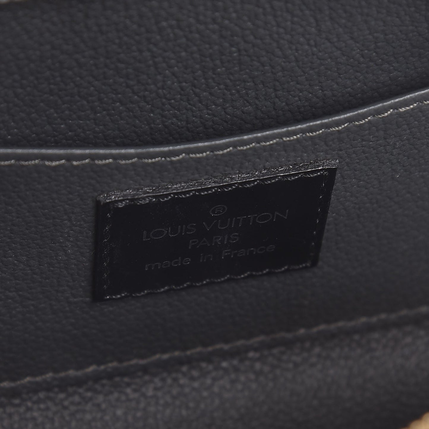 Epi Dauphine 17 Cosmetic Pouch Black