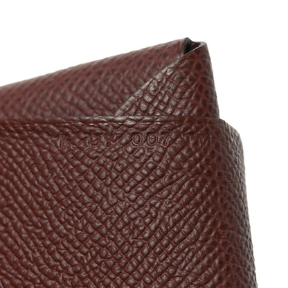 Hermes Epsom Calvi Duo Card Case Terre 7 of 8