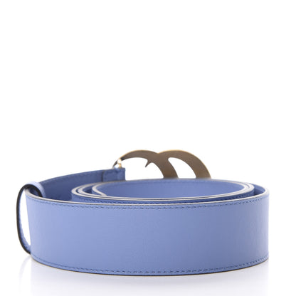 Gucci Calfskin Double G 40mm Belt 105 42 Clear Sky Blue 2 of 5