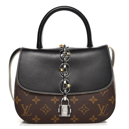 Louis Vuitton Calfskin Monogram Chain It Bag PM Black 1 of 6
