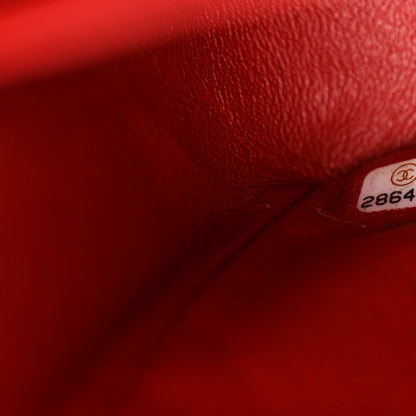 Chanel Caviar Quilted Medium Double Flap Red 7 of 15