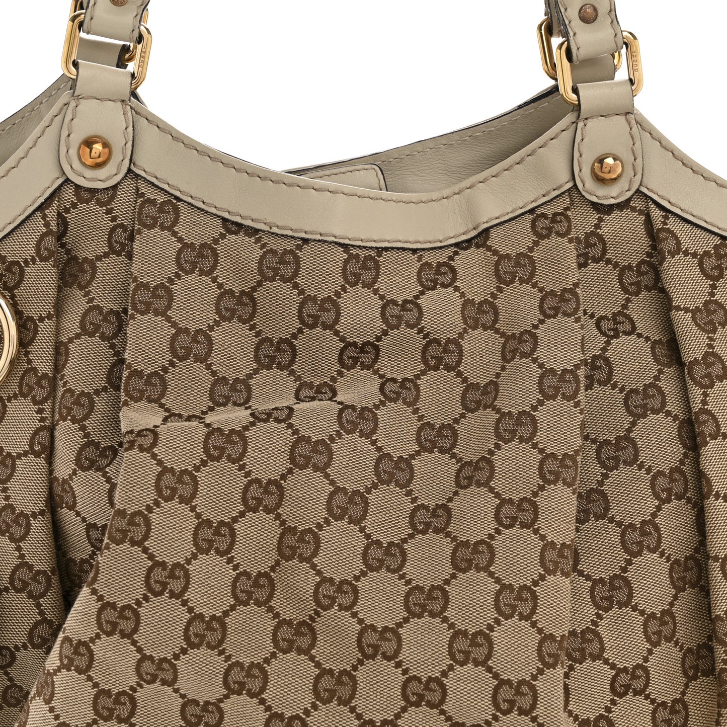 Monogram Large Sukey Tote Off White
