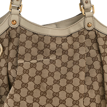 Gucci Monogram Large Sukey Tote Off White 8 of 13