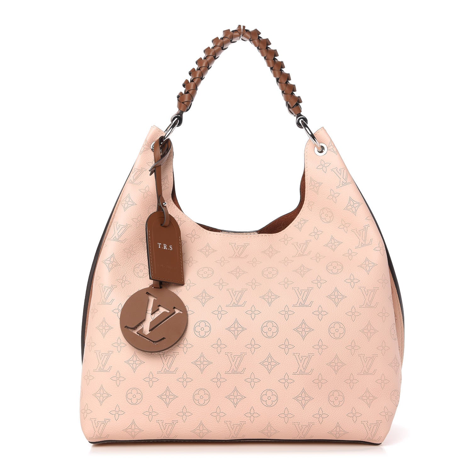 Louis Vuitton Mahina Carmel Hobo Creme 1 of 9