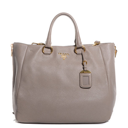 Prada Vitello Daino Tote Pomice 1 of 11
