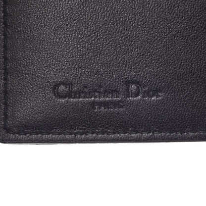 Christian Dior Lambskin Cannage Small Lady Dior Flap Card Holder Black 6 of 8
