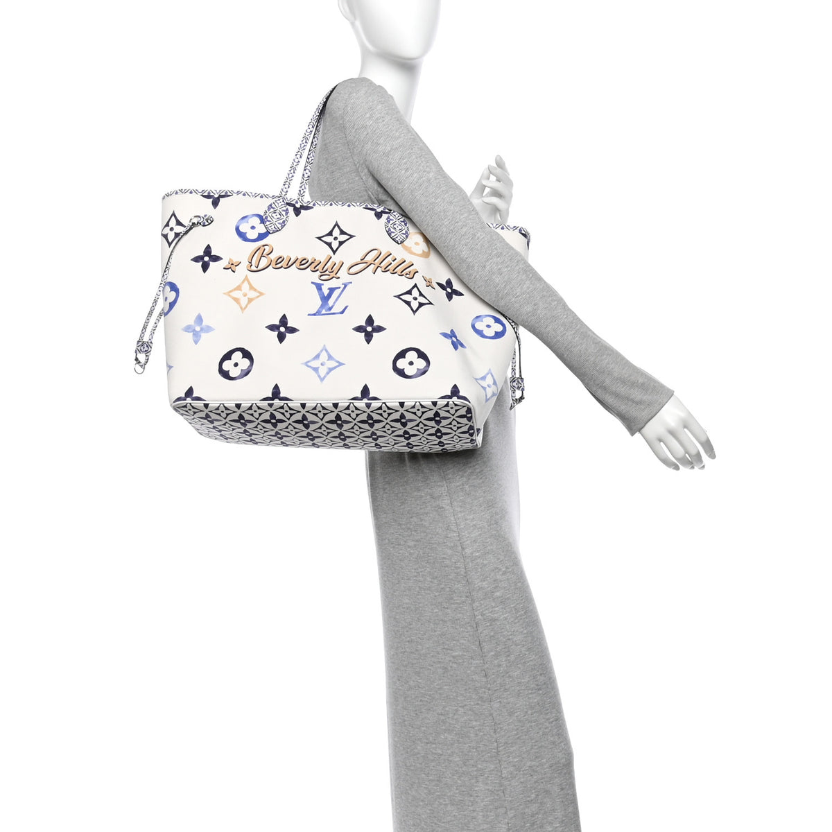 Monogram Canvas By The Pool Beverly Hills 2.0 Neverfull GM Blue
