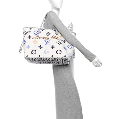 Louis Vuitton Monogram Canvas By The Pool Beverly Hills 2.0 Neverfull GM Blue 2 of 10