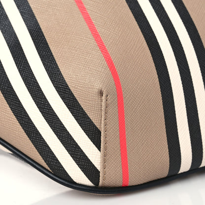 Burberry E-Canvas Icon Stripe Sonny Bum Bag Archive Beige 7 of 8