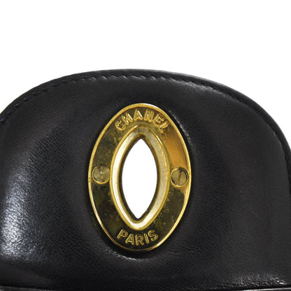 Chanel Lambskin Vertical Quilt Jumbo Flap Black 10 of 11