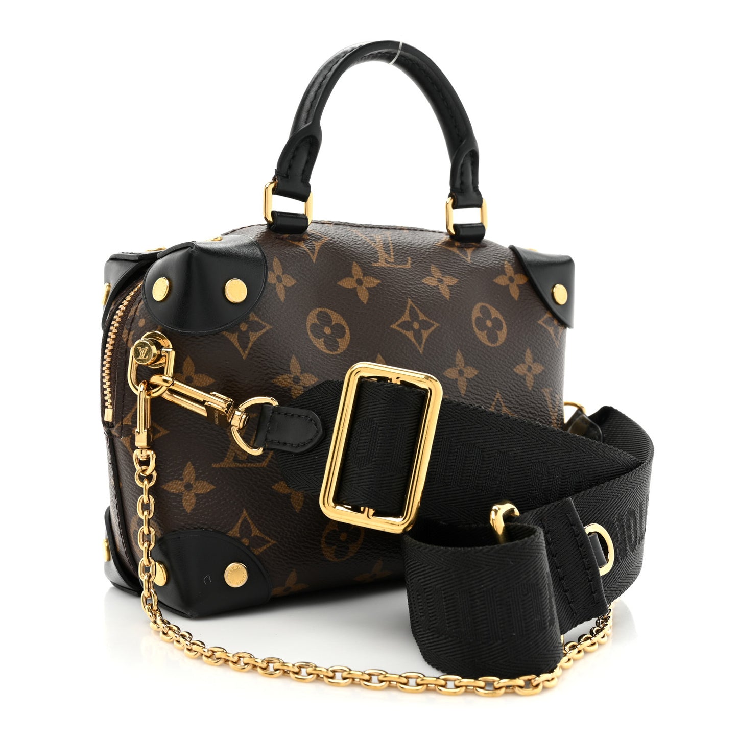 Monogram Petite Malle Souple Black