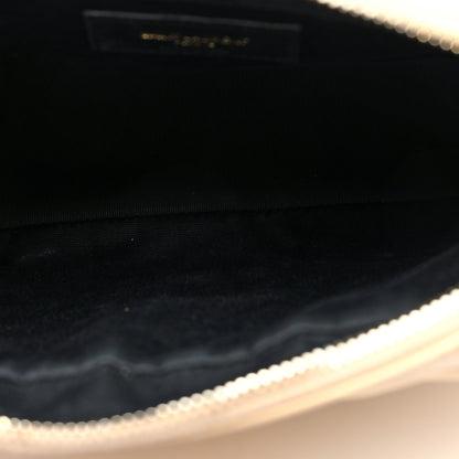Saint Laurent Calfskin Matelasse Monogram Lou Camera Bag Avorio 5 of 9