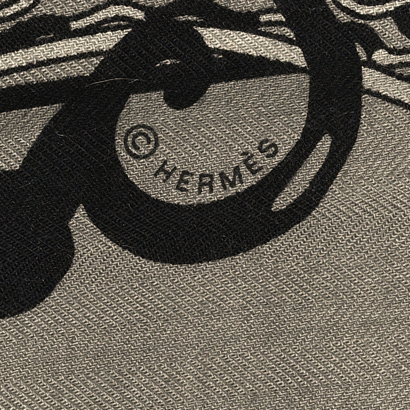 Hermes Cashmere Silk Festival Des Amazones Shawl 140 4 of 5