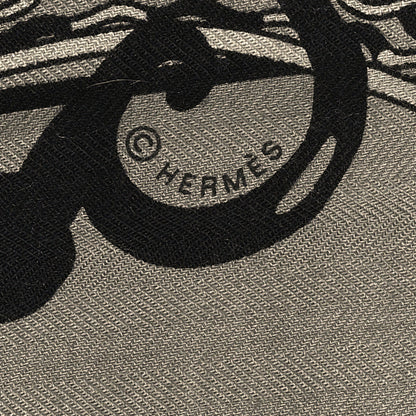 Hermes Cashmere Silk Festival Des Amazones Shawl 140 4 of 5