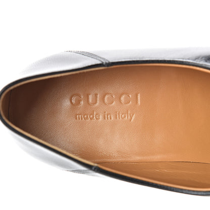 Gucci Goatskin Mens Horsebit Loafers 8 Black 7 of 8