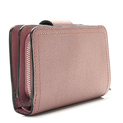 Burberry Grainy Calfskin Buckle Detail Zip Wallet Dusty Pink 3 of 10