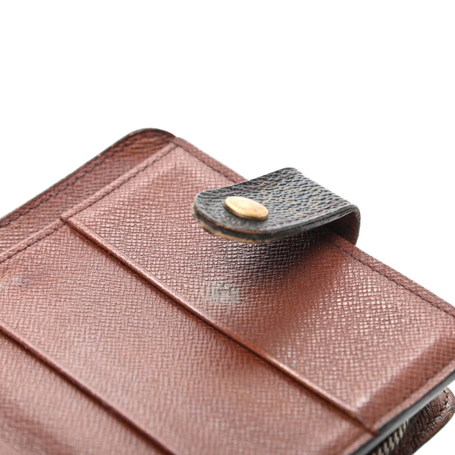 Monogram Compact Zippe Zipped Wallet