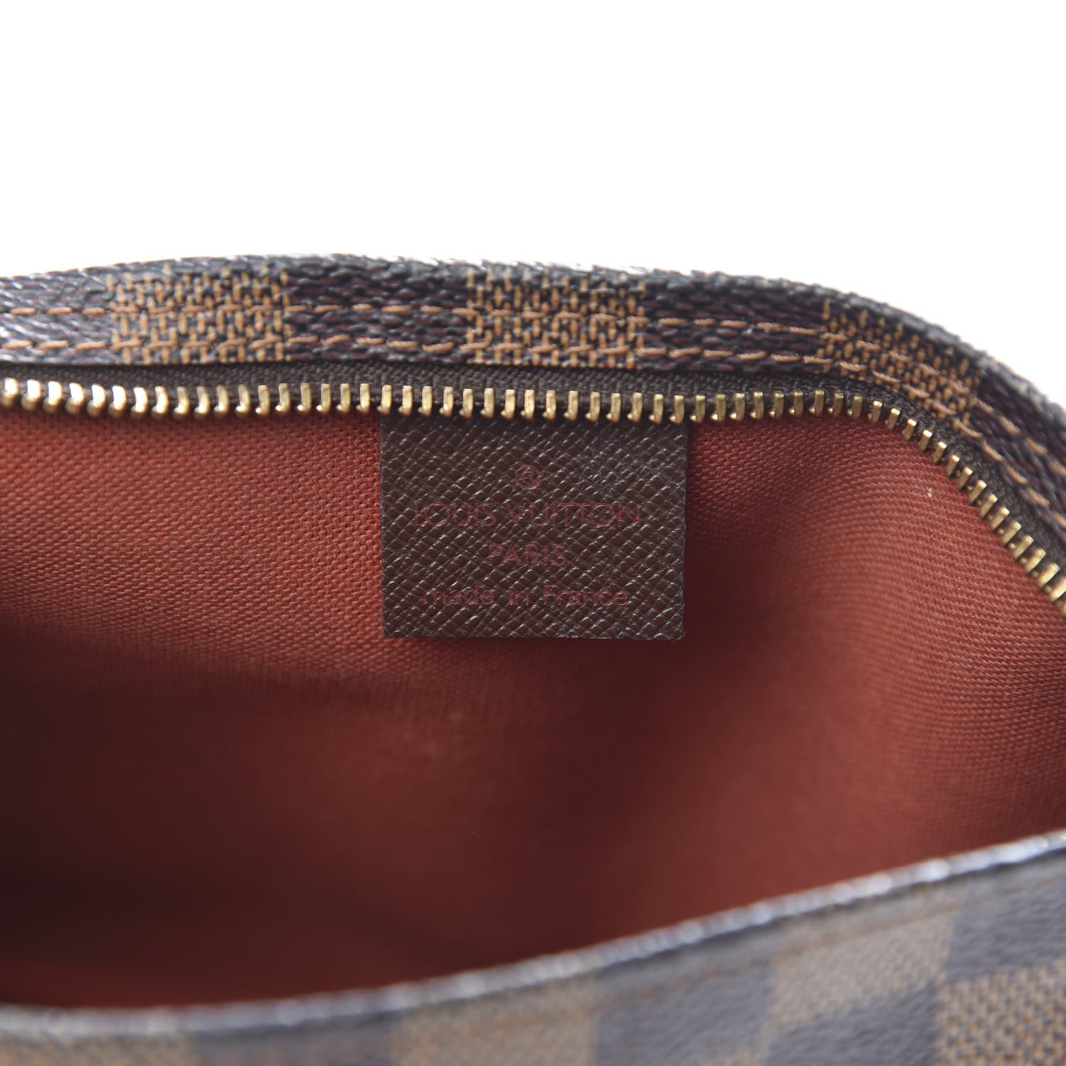 Louis Vuitton Damier Ebene Trousse Make Up Bag Pochette 6 of 11