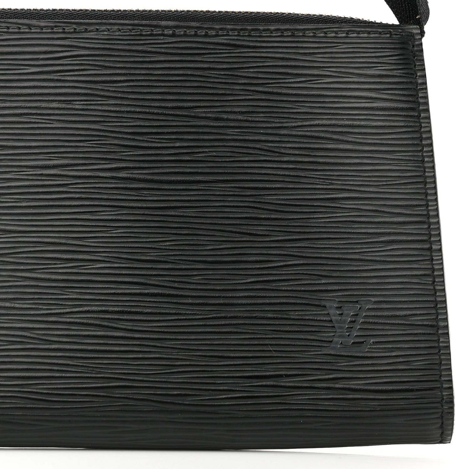 Louis Vuitton Epi Pochette Accessories 24 Black 7 of 9