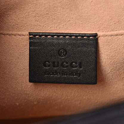 Gucci Calfskin Matelasse GG Marmont Flap Backpack Black 6 of 7