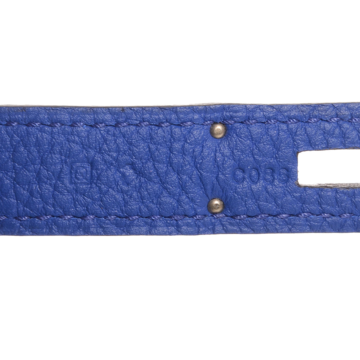 Hermes Togo Birkin 35 Bleu Electrique 19 of 29
