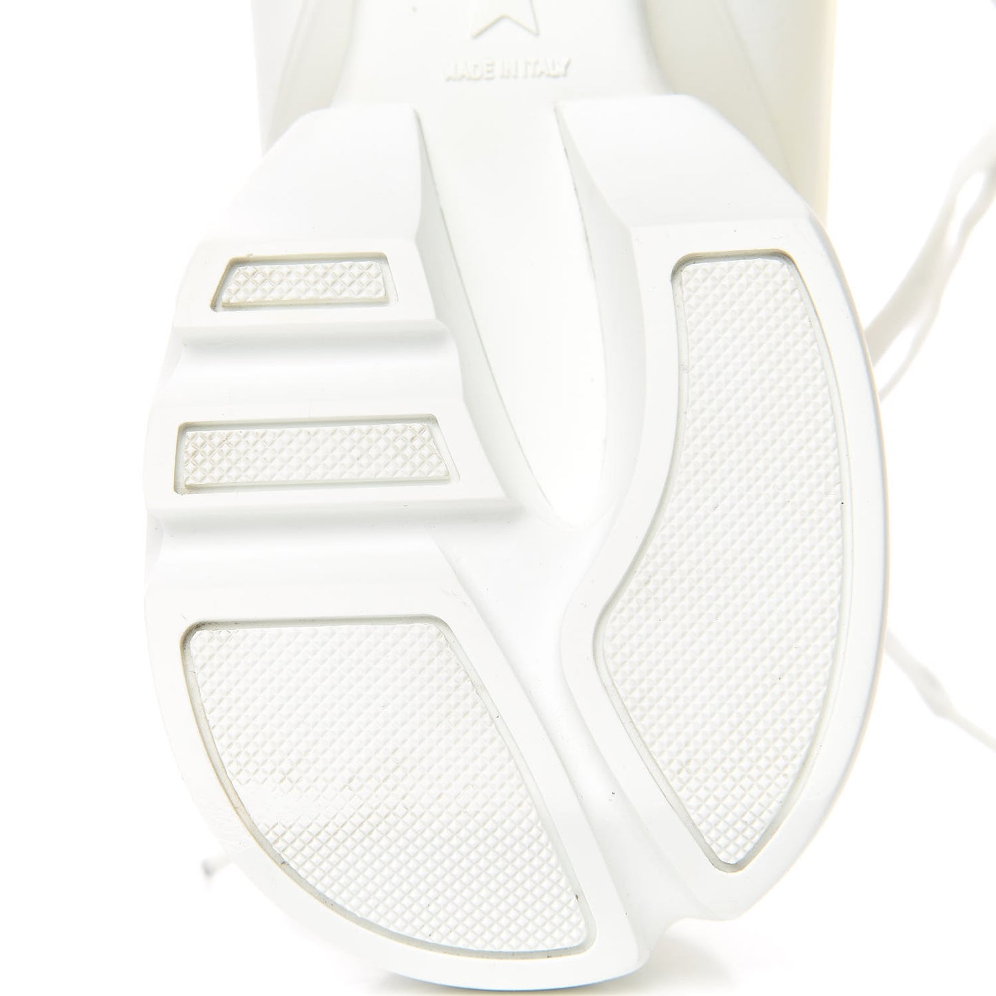 Technical Fabric Rubber Womens D-Connect Sneakers 38.5 White