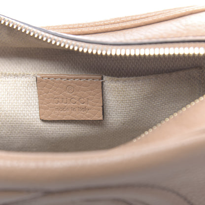 Gucci Pebbled Calfskin Small Soho Disco Bag Rose Beige 6 of 11