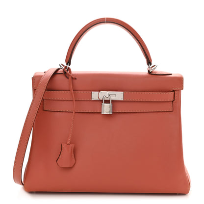 Hermes Swift Kelly Retourne 32 Rosy 1 of 16