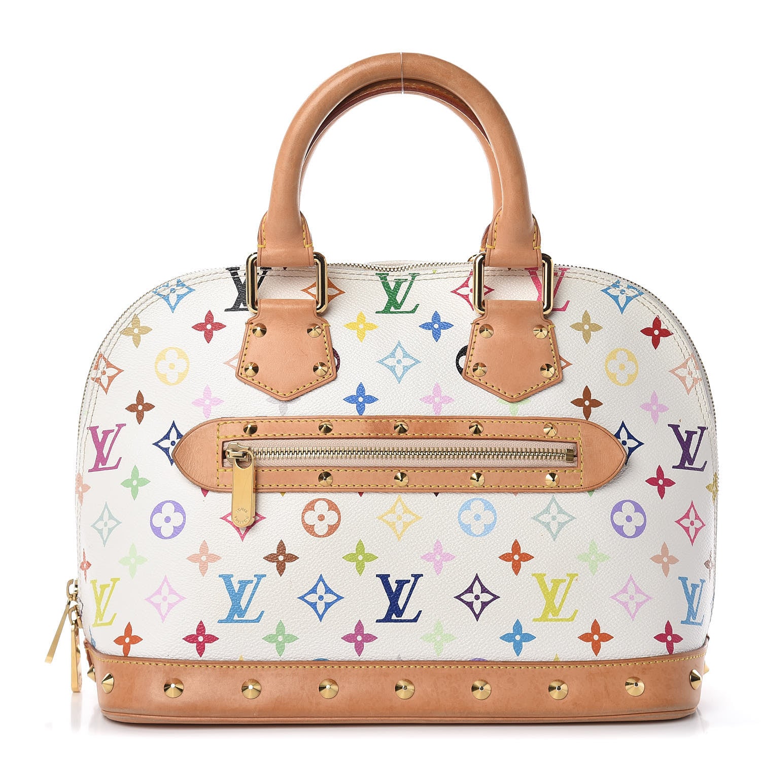 Louis Vuitton Monogram Multicolor Alma White 1 of 24